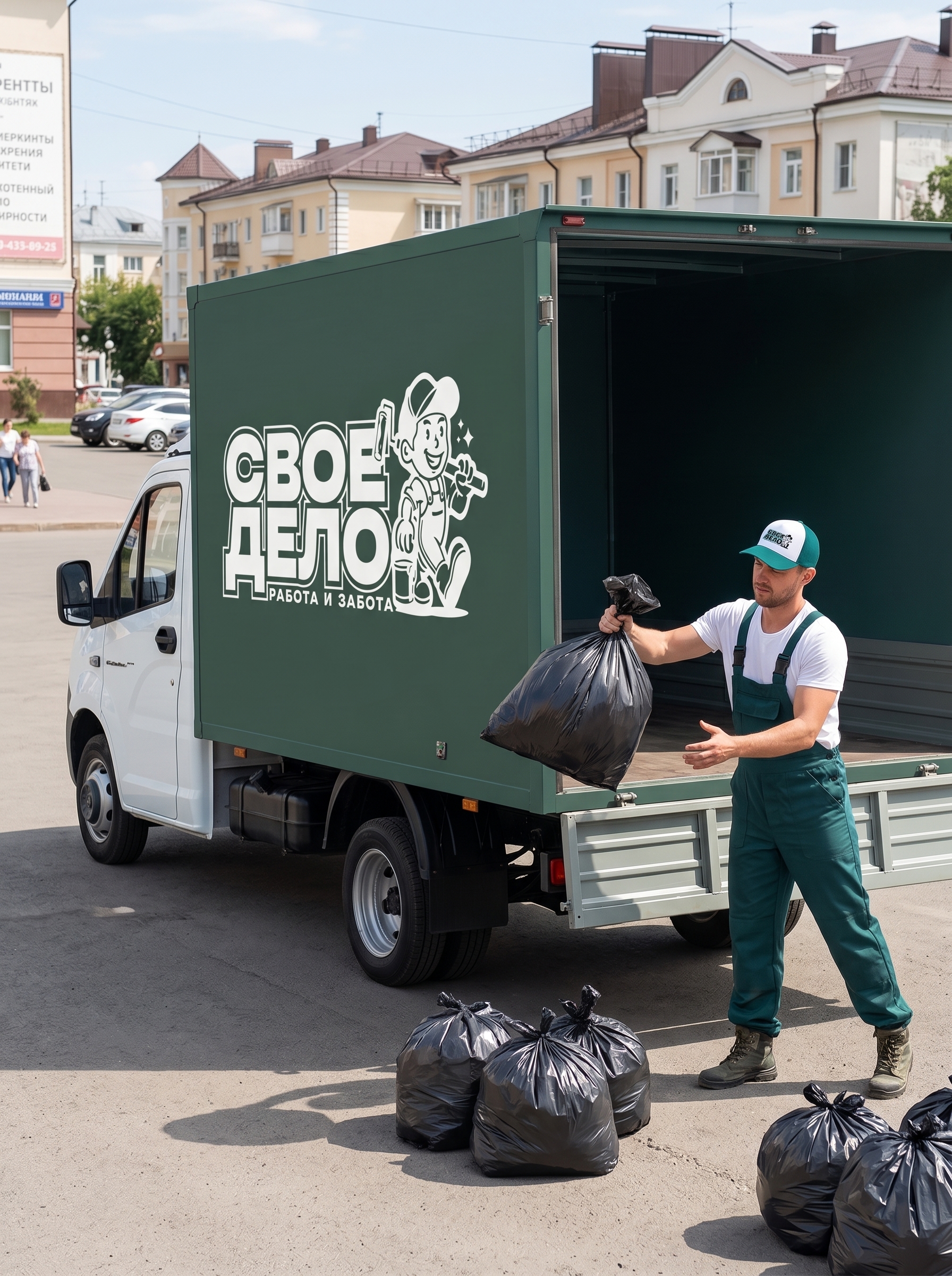 Вывоз мусора с участка